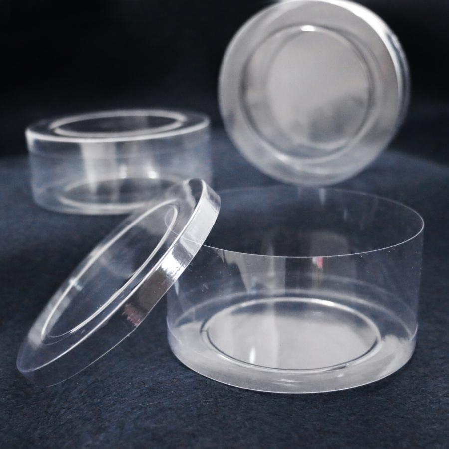 Clear Round Plastic Containers Choose Your Size GoldStar Tool